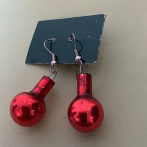 Christmas ornament earrings*
